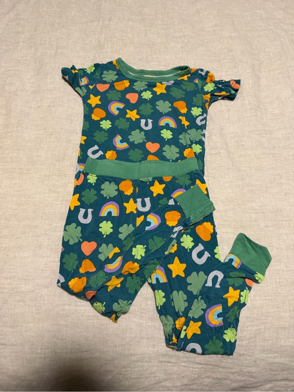 Little Sleepies shamrocks